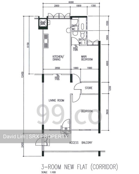 Blk 138 Bedok North Street 2 (Bedok), HDB 3 Rooms #559606211